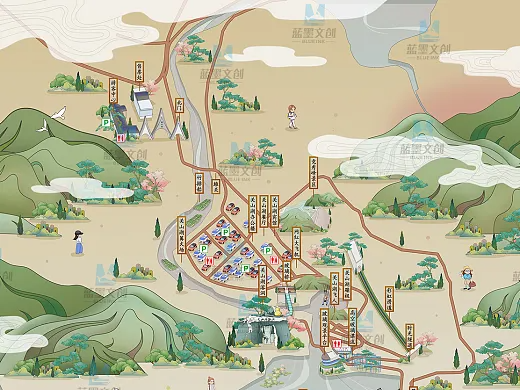西青学校手绘地图：如何成为学生心中的校园记忆符号？